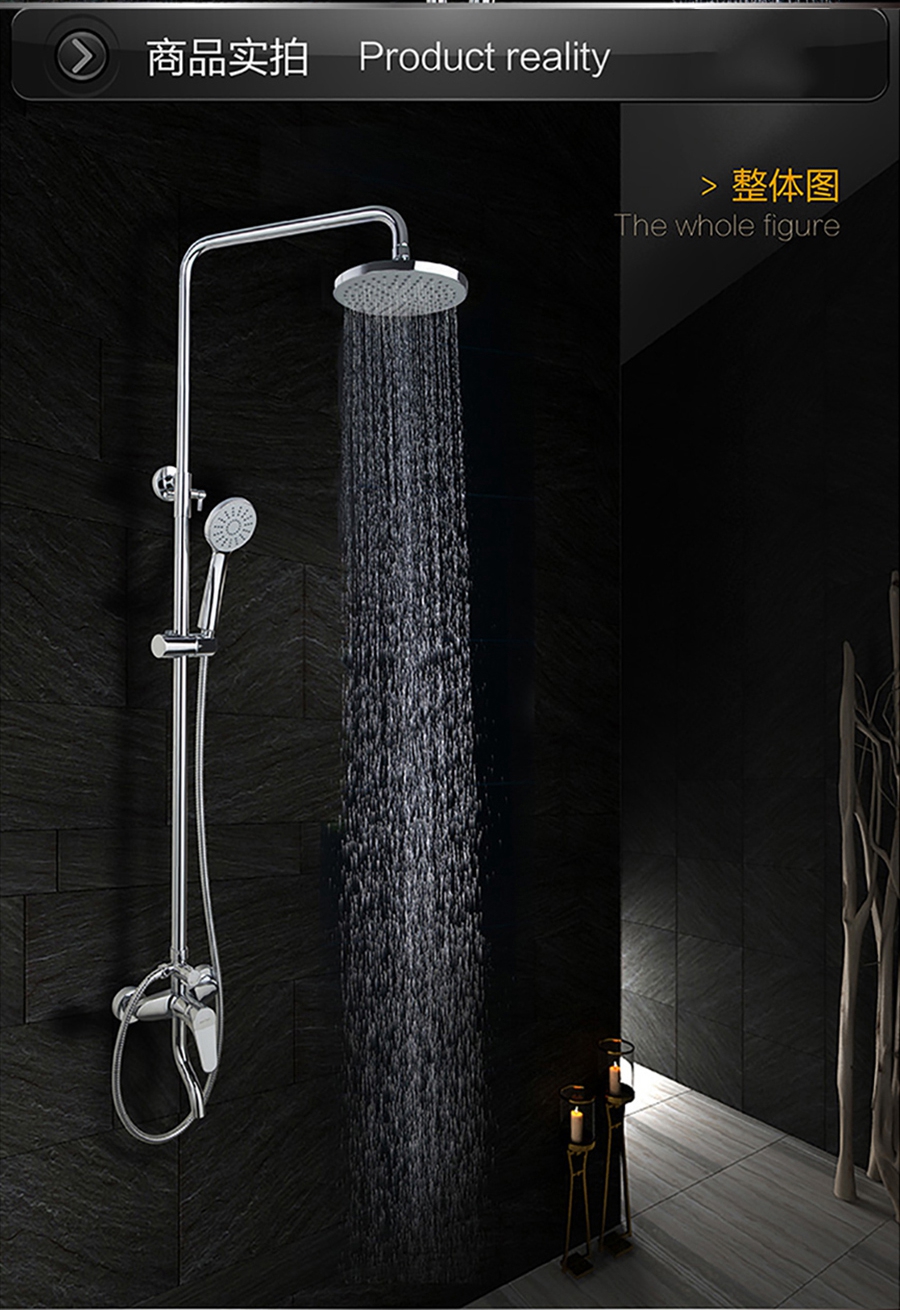 gohgoh花灑，掛墻式增壓淋雨花灑